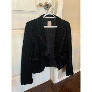 Smart Set Velour Blazer